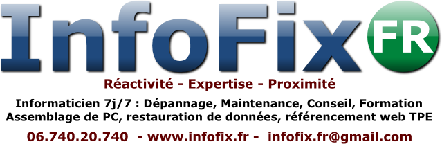 Le Logo d'InfoFix ne peut s'afficher...